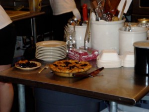 Pies waiting to be massacred